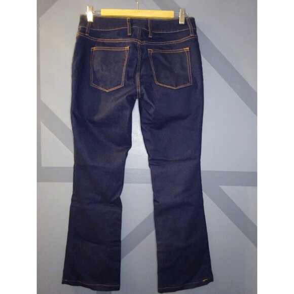 Banana Republic dark denim jeans, boot cut - Picture 2 of 8